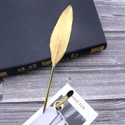 Vjenčani dekor Božićni dar Glatki noviteti za pisanje Pernata olovka Alat za pisanje Kemijske olovke Potpis