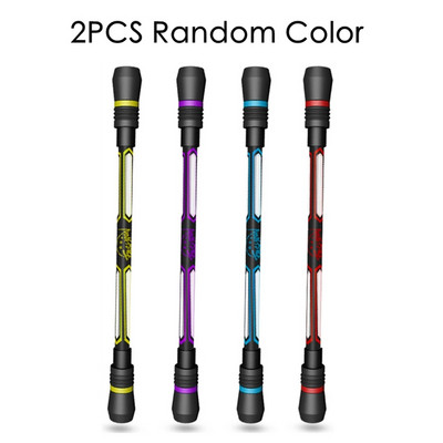 4 bucăți stilou rotativ creativ, manual, antiderapant, jucărie, eliberare presiune, elevi, copii, pix rotativ fix pentru scris, articole de papetărie