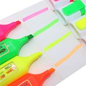 Marker Pen Creativ Morning Cartoon Cute Ninja Rabbit Mini 4 bastoane Pix fluorescent Pix color pentru desen Set de staționar
