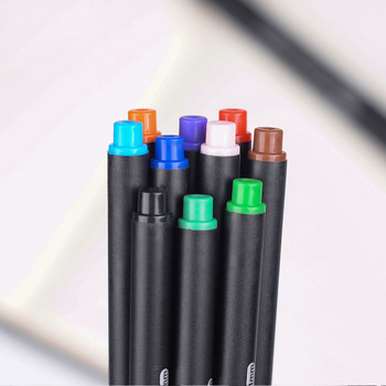 12 цвята химикалки за планиране на дневници Цветни химикалки Fine Point Markers Химикалки за рисуване с фини връхчета Porous Fineliner Pen Офис ученически пособия