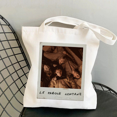 2021. Shopper Damiano David Maneskin torba Harajuku ženska torba za kupnju Platnena torba za kupovinu torba za djevojke Torba torba Ženska torba na rame