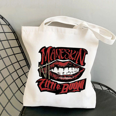 Shopper MANESKIN Polaroids Kawaii torba Harajuku ženska torba za kupnju Platnena torba za kupnju torba za djevojke Torba torba Ženska torba na rame