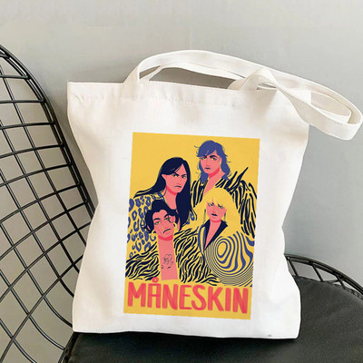 Shopper MANESKIN Polaroids Kawaii torba Harajuku ženska torba za kupnju Platnena torba za kupnju torba za djevojke Torba torba Ženska torba na rame