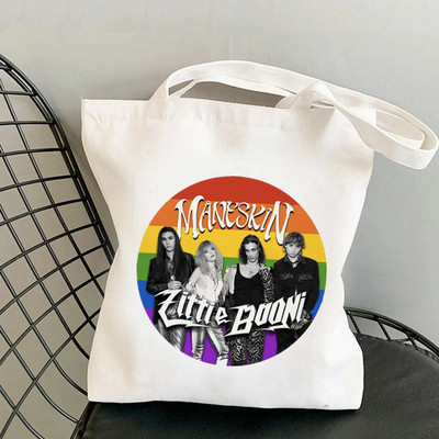 Shopper MANESKIN Polaroids Kawaii torba Harajuku ženska torba za kupnju Platnena torba za kupnju torba za djevojke Torba torba Ženska torba na rame