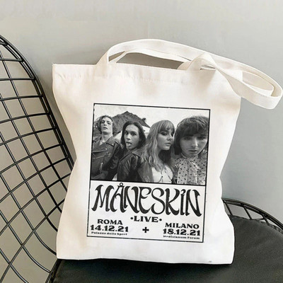 Shopper MANESKIN Polaroids Kawaii torba Harajuku ženska torba za kupnju Platnena torba za kupnju torba za djevojke Torba torba Ženska torba na rame