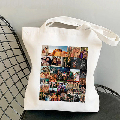 Shopper MANESKIN Polaroids Kawaii torba Harajuku ženska torba za kupnju Platnena torba za kupnju torba za djevojke Torba torba Ženska torba na rame