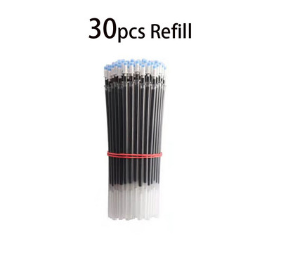 Paket gel olovke Ručke neutralne olovke Štap za punjenje 0,5 mm vrh metka Crnoplava Hemijska kemijska olovka s crvenom tintom Olovka za potpisivanje Uredski pribor za studente