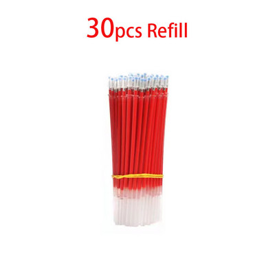 Paket gel olovke Ručke neutralne olovke Štap za punjenje 0,5 mm vrh metka Crnoplava Hemijska kemijska olovka s crvenom tintom Olovka za potpisivanje Uredski pribor za studente