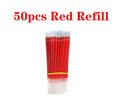 Paket gel olovke Ručke neutralne olovke Štap za punjenje 0,5 mm vrh metka Crnoplava Hemijska kemijska olovka s crvenom tintom Olovka za potpisivanje Uredski pribor za studente