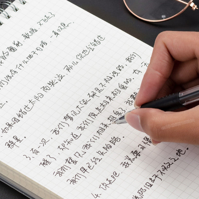 Paket gel olovke Ručke neutralne olovke Štap za punjenje 0,5 mm vrh metka Crnoplava Hemijska kemijska olovka s crvenom tintom Olovka za potpisivanje Uredski pribor za studente