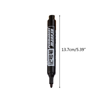 10 τεμ. Oily Non-Erasable Waterproof Markers Brush Pen Sketch Based Markers Draw C90C