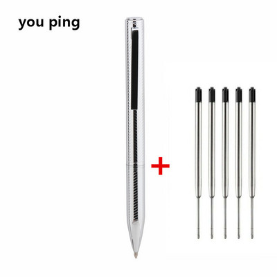 Nauji aukštos kokybės 738 metalo spalvos mokyklos mokinių biuro reikmenys tušinukai