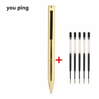 Nauji aukštos kokybės 738 metalo spalvos mokyklos mokinių biuro reikmenys tušinukai