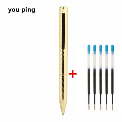 Nauji aukštos kokybės 738 metalo spalvos mokyklos mokinių biuro reikmenys tušinukai