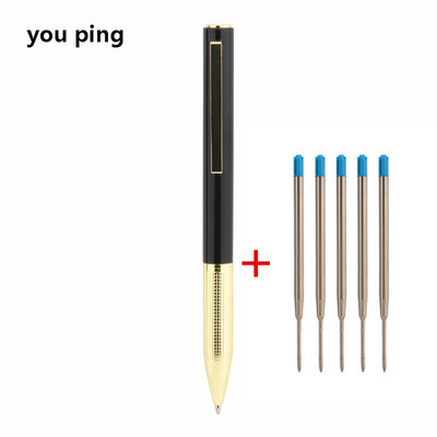 Nauji aukštos kokybės 738 metalo spalvos mokyklos mokinių biuro reikmenys tušinukai