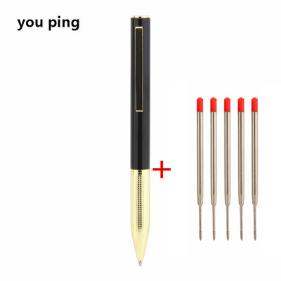 Nauji aukštos kokybės 738 metalo spalvos mokyklos mokinių biuro reikmenys tušinukai