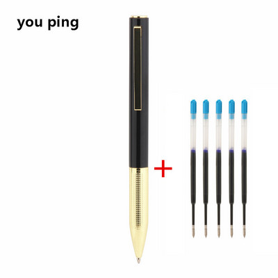 Nauji aukštos kokybės 738 metalo spalvos mokyklos mokinių biuro reikmenys tušinukai