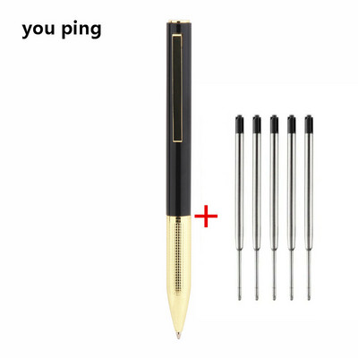 Nauji aukštos kokybės 738 metalo spalvos mokyklos mokinių biuro reikmenys tušinukai