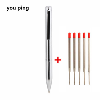 Nauji aukštos kokybės 738 metalo spalvos mokyklos mokinių biuro reikmenys tušinukai