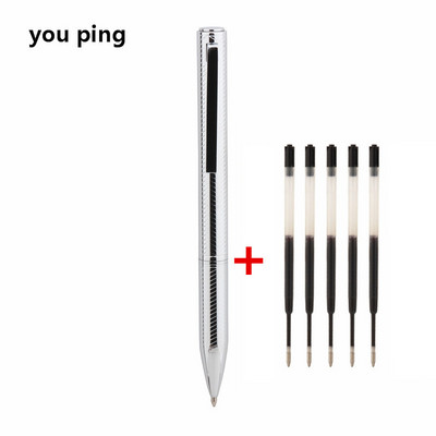 Nauji aukštos kokybės 738 metalo spalvos mokyklos mokinių biuro reikmenys tušinukai