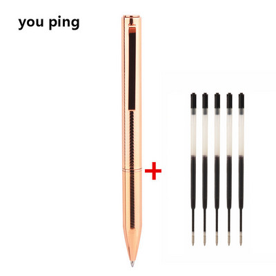 Nauji aukštos kokybės 738 metalo spalvos mokyklos mokinių biuro reikmenys tušinukai