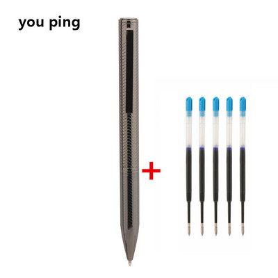 Nauji aukštos kokybės 738 metalo spalvos mokyklos mokinių biuro reikmenys tušinukai