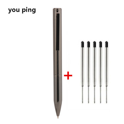 Nauji aukštos kokybės 738 metalo spalvos mokyklos mokinių biuro reikmenys tušinukai