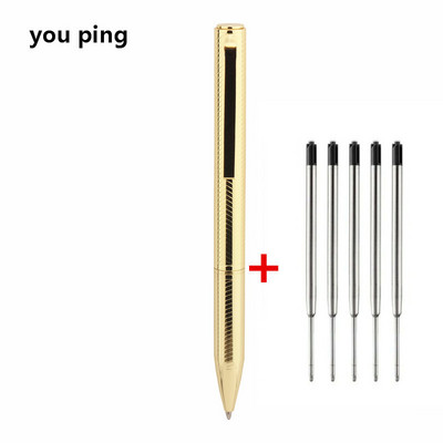 Nauji aukštos kokybės 738 metalo spalvos mokyklos mokinių biuro reikmenys tušinukai