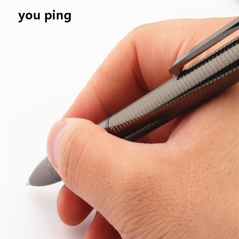 Nauji aukštos kokybės 738 metalo spalvos mokyklos mokinių biuro reikmenys tušinukai