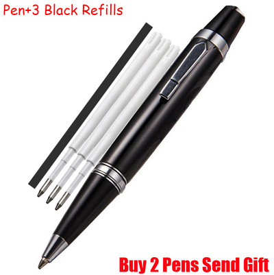 Modes dizains Jaunums Busienss Vīriešu Twist Metāla lodīšu pildspalva Office Executive Business Men Witing Pen Pirkt 2 Sūtīt dāvanu