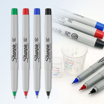 9 цветни маркери 0,5 mm писалка с игла Водоустойчива фина точка Арт Маркер без прах Училищни канцеларски материали за писане Sharpie Консумативи
