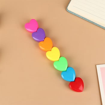 1 бр. креативен котешки нокът във формата на мечка хайлайтер карикатура сладък може да се раздели широка писалка дебела писалка цветен маркер за студентска линия