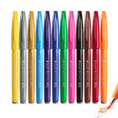 2022 New Art Makers Kaligrafska četka Olovka Marker Olovka Mekani rukopis za pisanje Crtanje Školski ured Japanski pribor