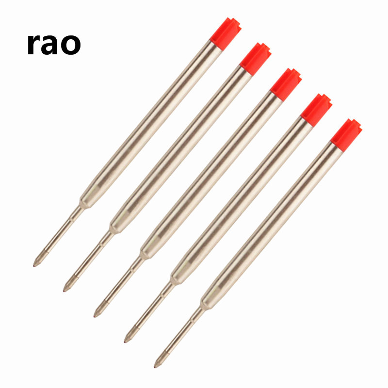 Augstas kvalitātes universālā lodīšu pildspalva Uzpildes tintes kasetne Biroja skolas kancelejas preces