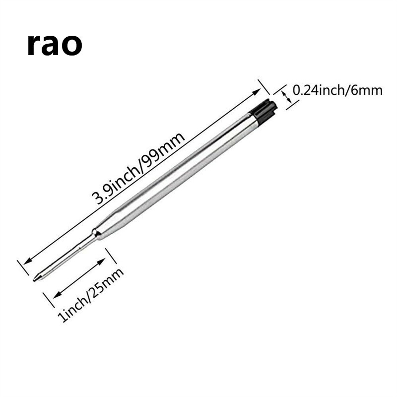 Augstas kvalitātes universālā lodīšu pildspalva Uzpildes tintes kasetne Biroja skolas kancelejas preces