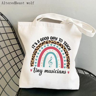 Učiteljski pribor Leopard Boho torba za dječji vrtić Harajuku platnena torba za kupovinu torba za djevojčice Ženska torba za poklone na rame