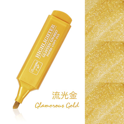 GuangNa 8gab Morandi Highlighter Light Color Kawaii Marķiera pildspalva DIY Photo Album Journal Fluorescent Pen Student Kancelejas preces