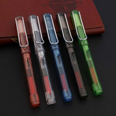 prozirna plastika Roler olovka srebrna klasična POKLON Uredski školski pribor Kemijska olovka za pisanje