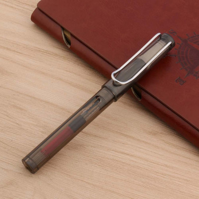 prozirna plastika Roler olovka srebrna klasična POKLON Uredski školski pribor Kemijska olovka za pisanje