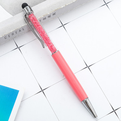 Prekrasna kristalna kemijska olovka, modna kreativna olovka za pisaći pribor, prilagođeni logotip za ured i školu, poklon