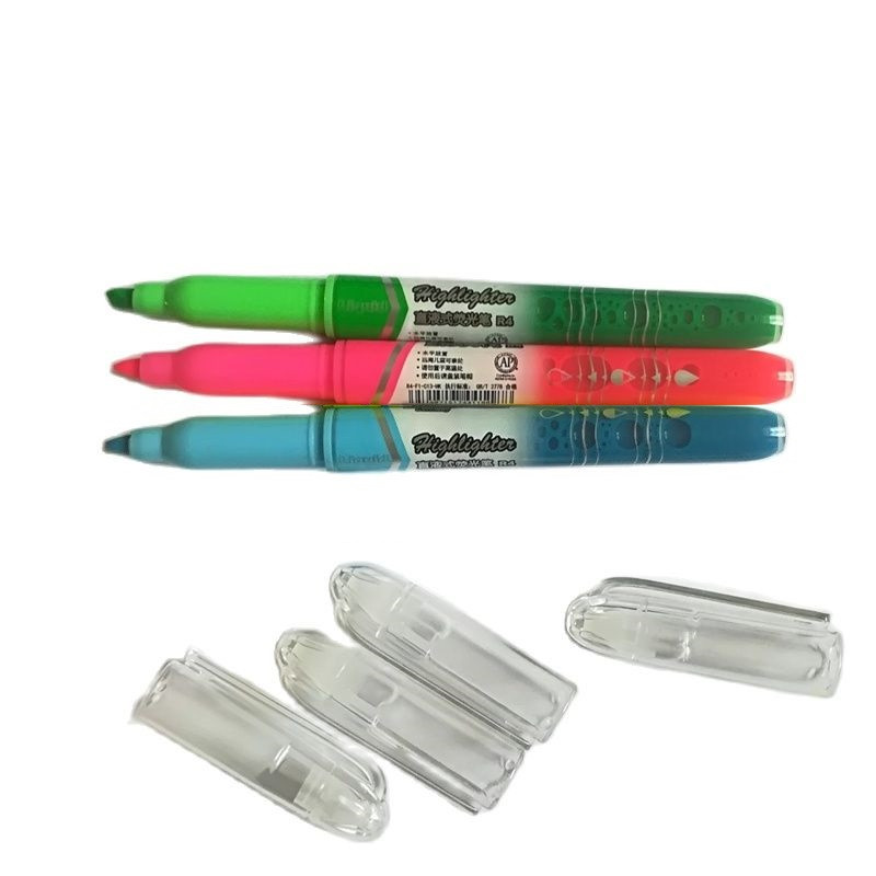 Spalvingi mokykliniai paryškinimo rašikliai, mokiniai, žymekliai, žymekliai teptukai, pasteliniai žymekliai akvarelinis fluorescencinis rašiklis piešimui