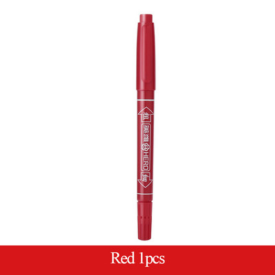 Hero 887 Marker uleios cu capete duble Marcator CD/DVD Linie de cârlig Pixuri de semnare Negru/Roșu/Albastru Marcator Cursă/Scriere Uscare rapidă Netedă