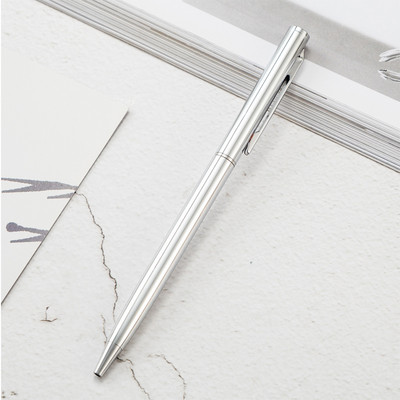 Novi prilagođeni logotip Metalna kemijska olovka Jednostavne poslovne reklamne olovke Personalizirane poklon olovke Studentski pribor Uredski materijal