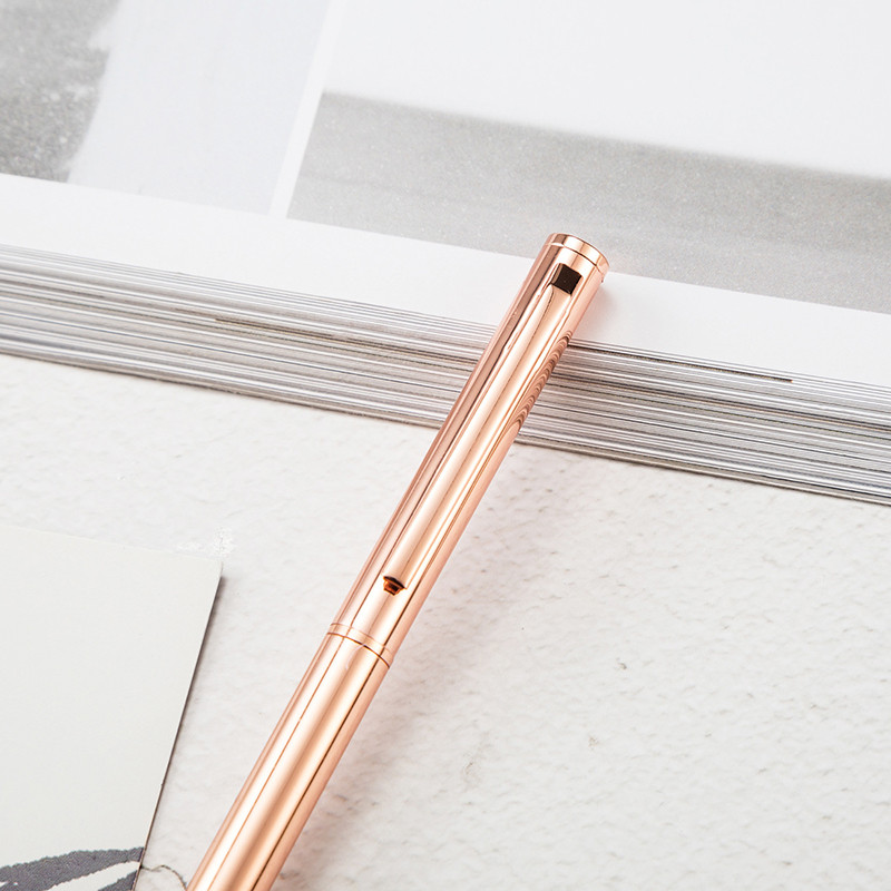 Novi prilagođeni logotip Metalna kemijska olovka Jednostavne poslovne reklamne olovke Personalizirane poklon olovke Studentski pribor Uredski materijal