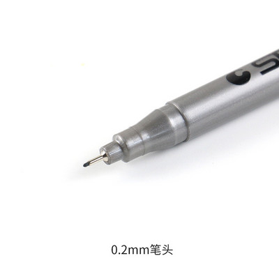 1 buc. Pictură rezistentă la apă Pigment Căptușeală Micron Tuș Art Marker Negru Fineliner Schiță Pen Ac Pen Rechizite școlare Papetarie