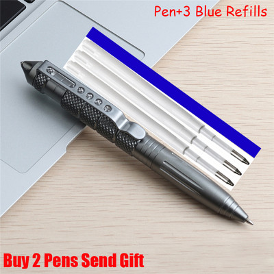 Vruće prodana samoobrambena puna metalna kemijska olovka Windows zaštita od loma Olovka za pisanje Kupite 2 Pošaljite poklon