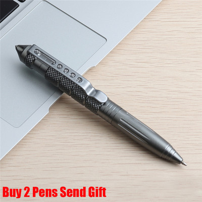 Vruće prodana samoobrambena puna metalna kemijska olovka Windows zaštita od loma Olovka za pisanje Kupite 2 Pošaljite poklon
