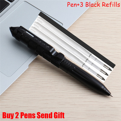 Vruće prodana samoobrambena puna metalna kemijska olovka Windows zaštita od loma Olovka za pisanje Kupite 2 Pošaljite poklon