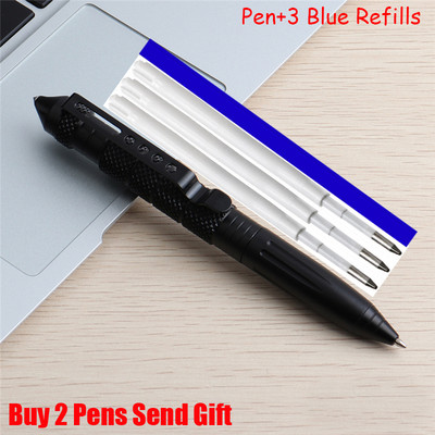 Vruće prodana samoobrambena puna metalna kemijska olovka Windows zaštita od loma Olovka za pisanje Kupite 2 Pošaljite poklon