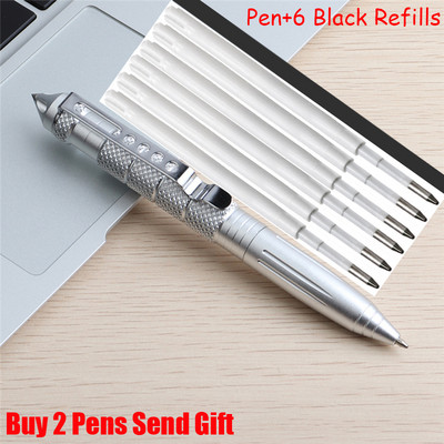 Vruće prodana samoobrambena puna metalna kemijska olovka Windows zaštita od loma Olovka za pisanje Kupite 2 Pošaljite poklon